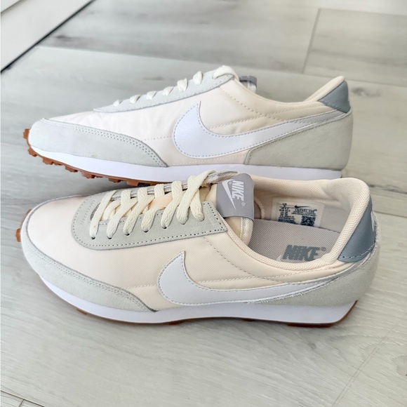 Nike Shoes - Nike Women's Cream and Light Gray Sneakers